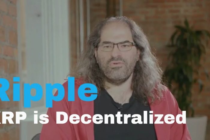Ripple CTO Claims XRP Ledger To Be More Decentralized Than Bitcoin And Ethereum
