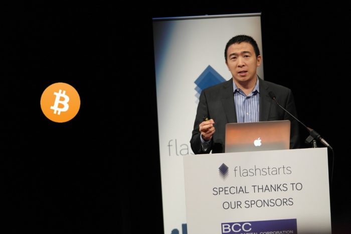 US Presidential candidate Andrew Yang calls for clear regulations on Cryptocurrencies