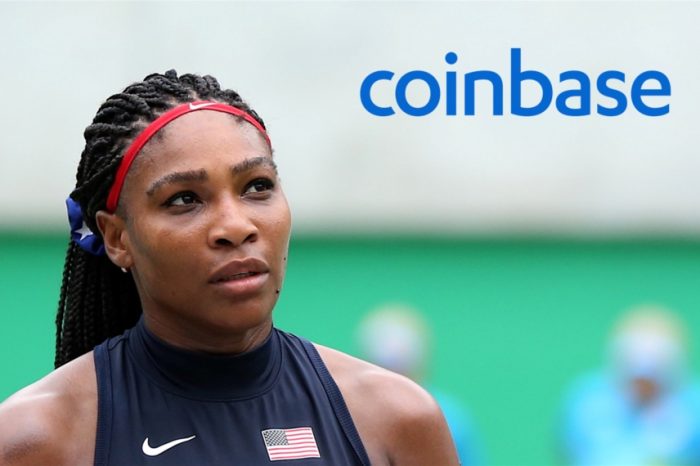 Serena Williams Reveals her investment in Cryptocurrency Exchange Coinbase