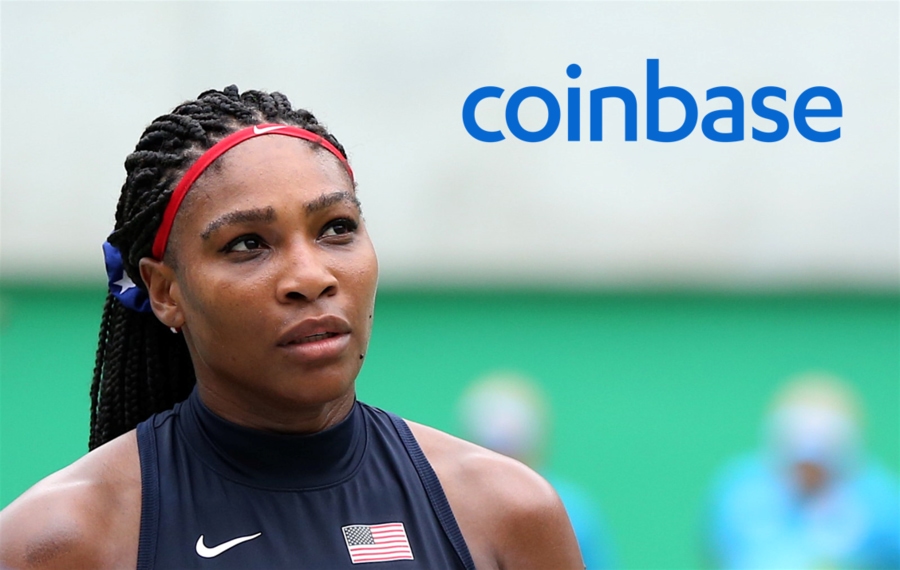 serena williams coinbase