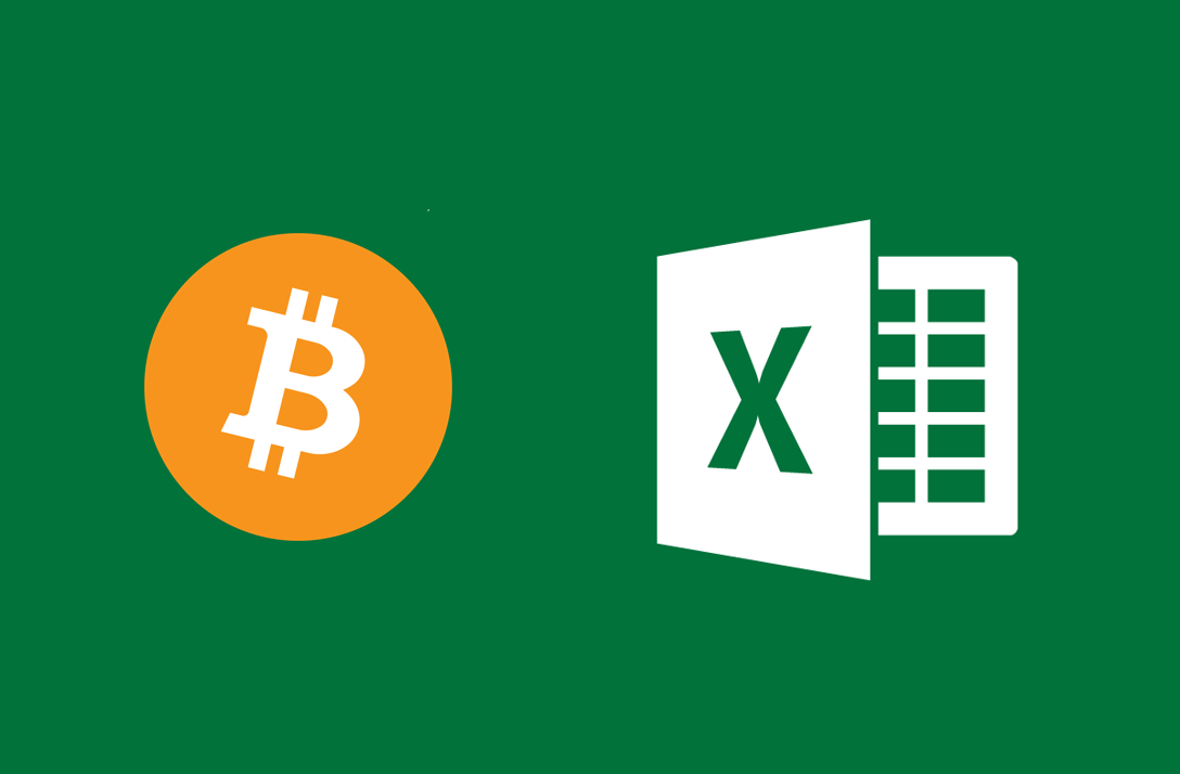 add bitcoin symbol to excel