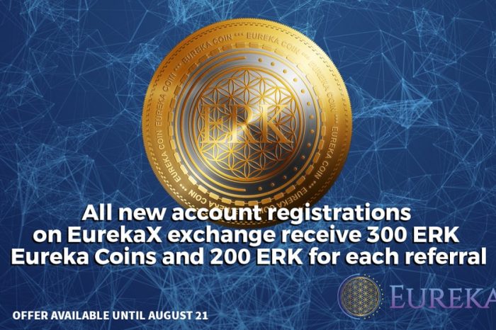 The Eureka Network to Launch Upgraded High-Liquidity Exchange and 300ERK Sign-up Bonus