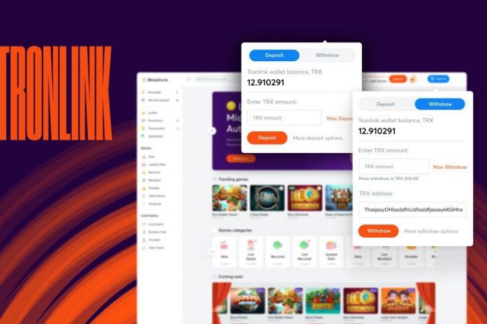 Bitcasino Enables TronLink Browser Extension To Bring Users Secure Deposits and Withdrawals