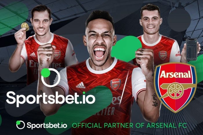 Sportsbet.io Becomes Official Betting Partner for Arsenal F.C.