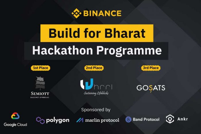 Binance announces the winners of Build for Bharat Program in India
