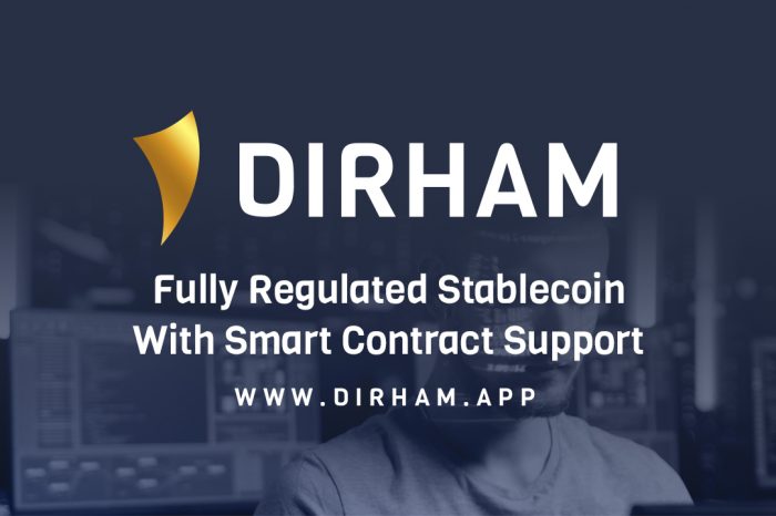 DIRHAM: A New AED Backed Fully Regulated Stablecoin With Smart Contract Support