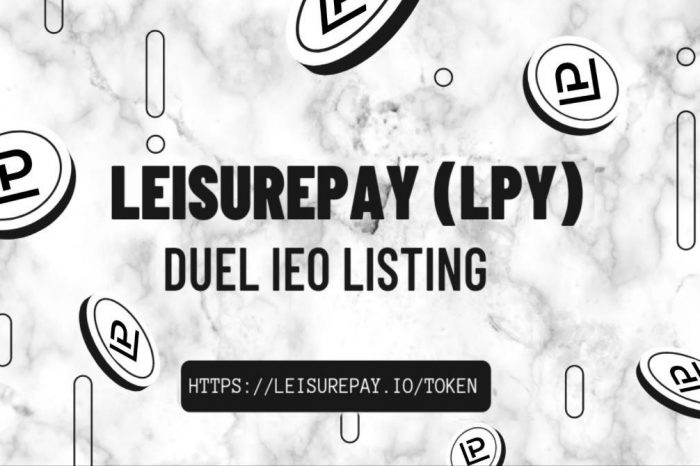 LeisurePay announces its IEO debut with duel listings on Bitmart and Probit Global