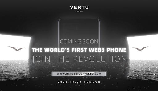 VERTU debuts the World's first WEB3 phone flagship METAVERTU, challenging Apple's supremacy