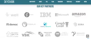 Skychain's partnership
